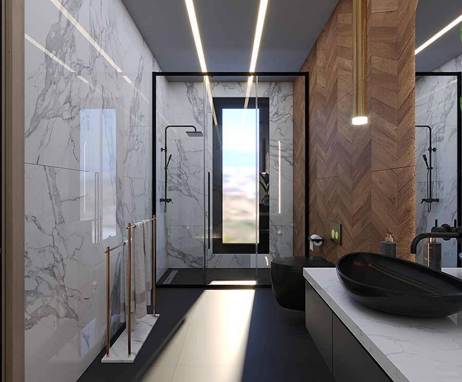 Luxury villa with sea and landscape view coming soon in Alanya