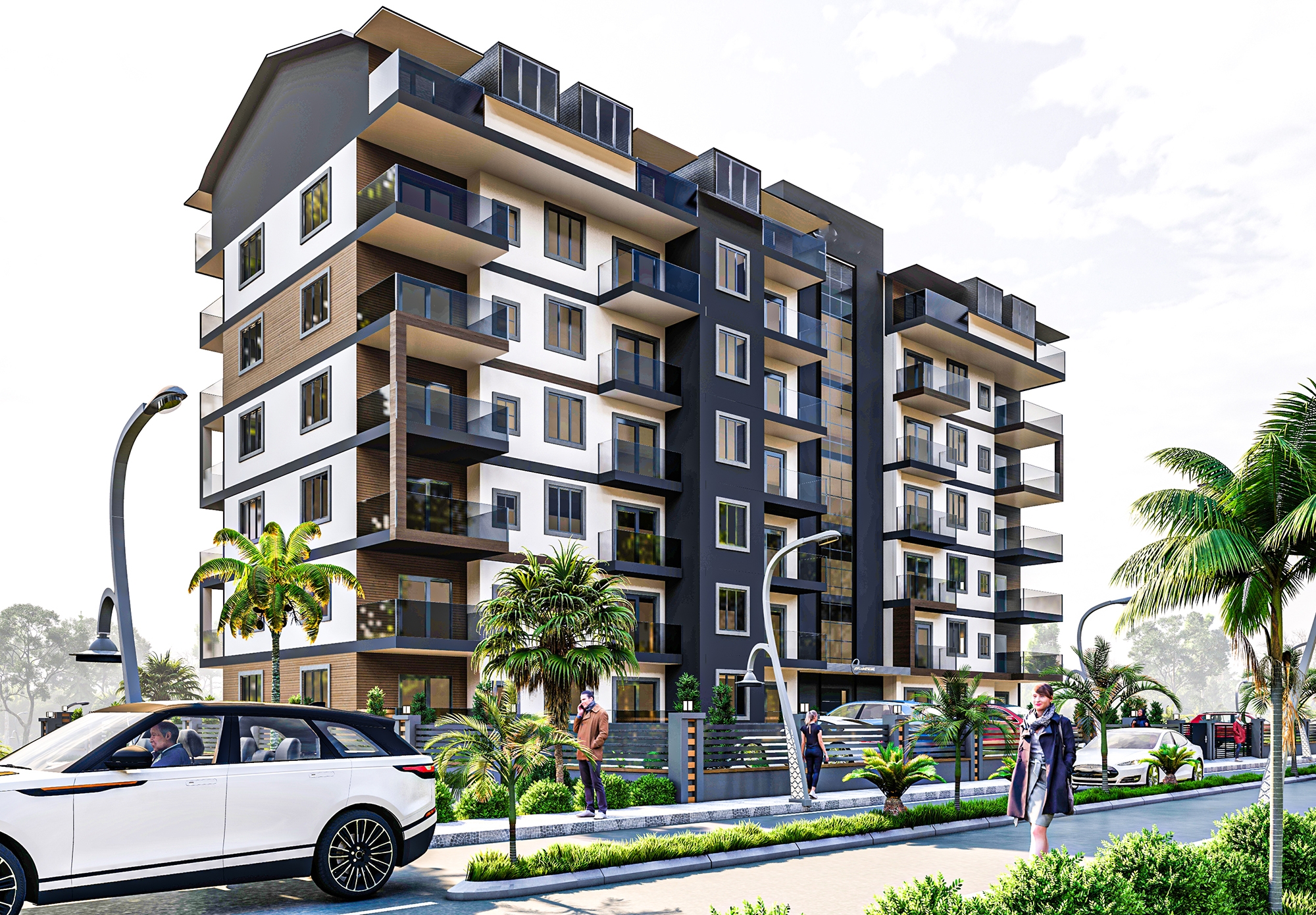Modern 1+1 Apartment with Mountain Views, Alanya - Gazipasa