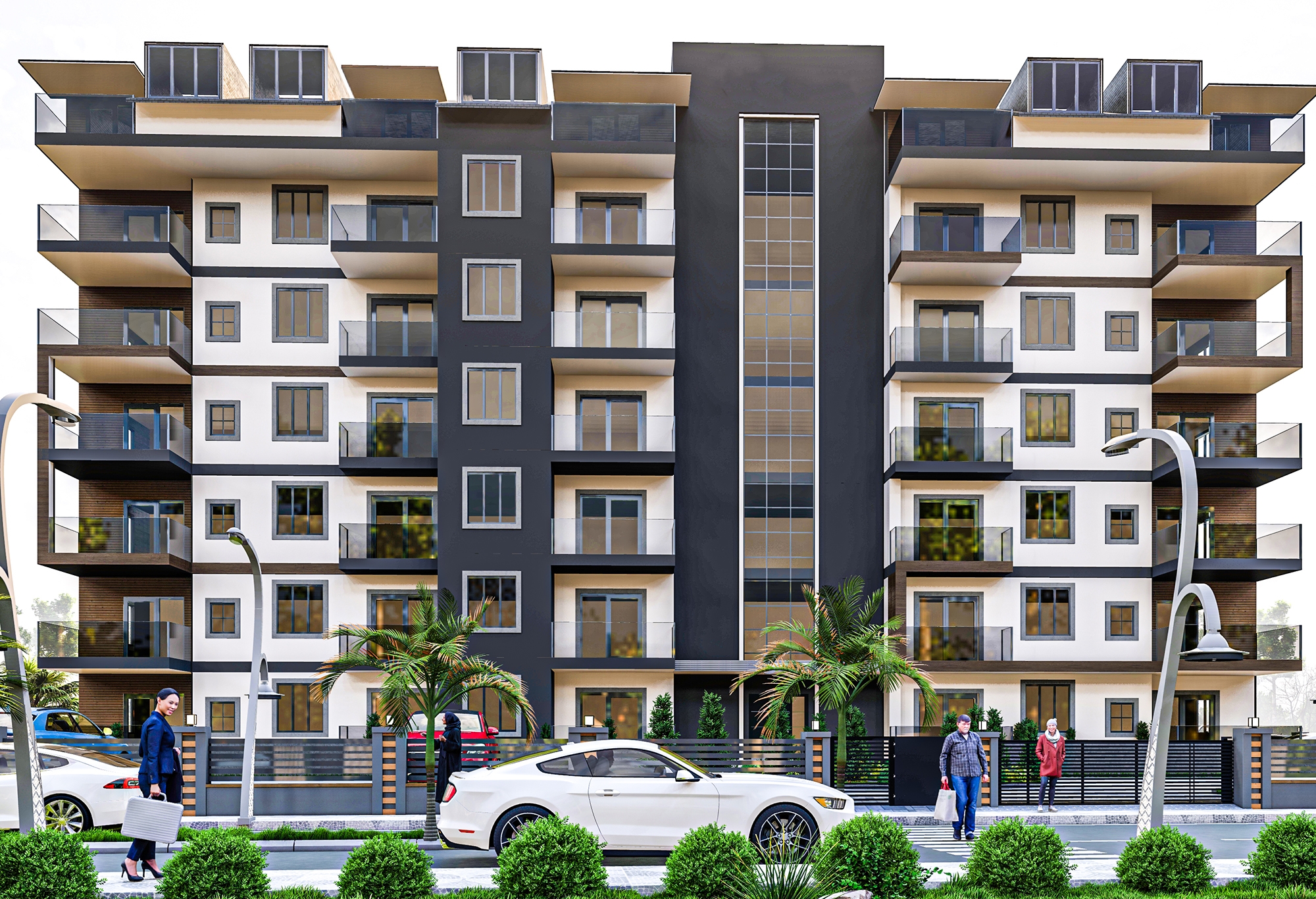 Modern 1+1 Apartment with Mountain Views, Alanya - Gazipasa