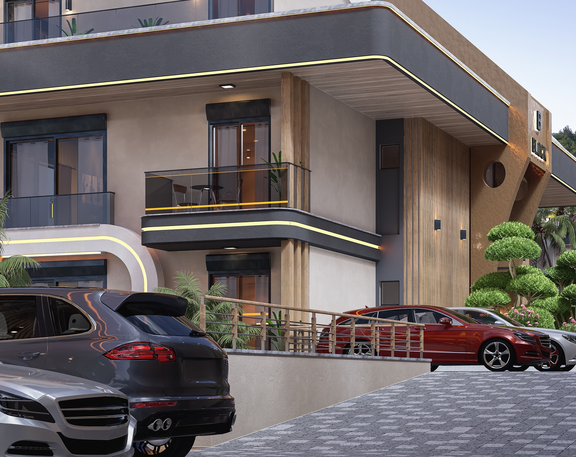 Luksus 4+1 Villa med Hav, Borg og Bjergudsigt i Alanya Tepe