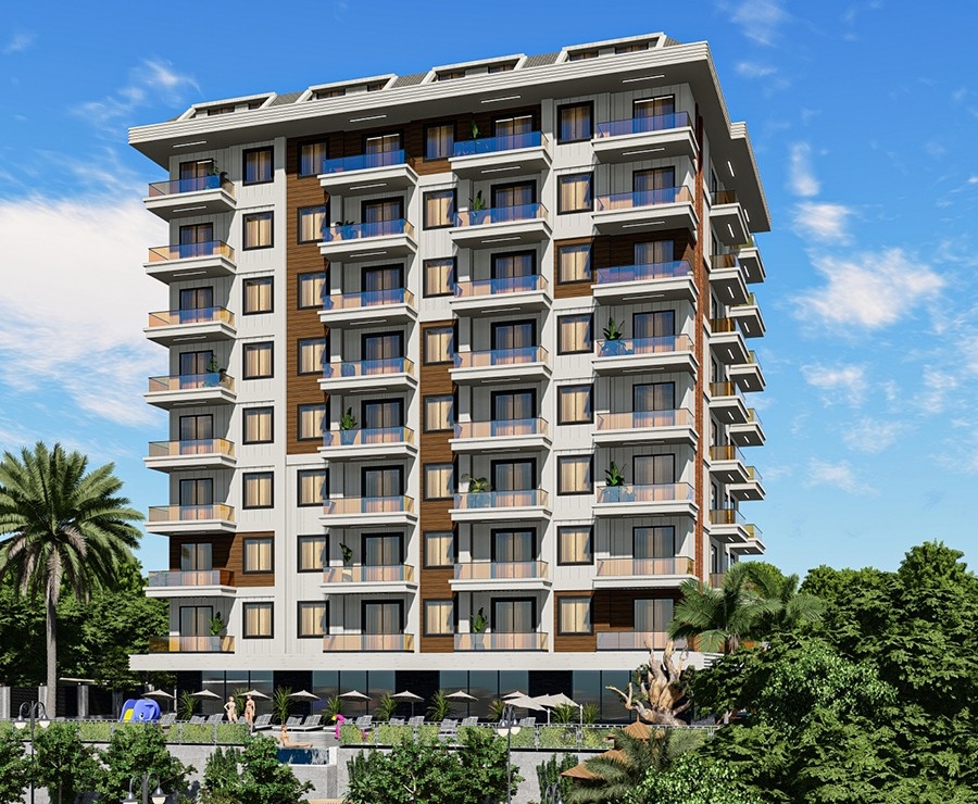 Luxury 1+1 Apartment with Mountain View in Payallar