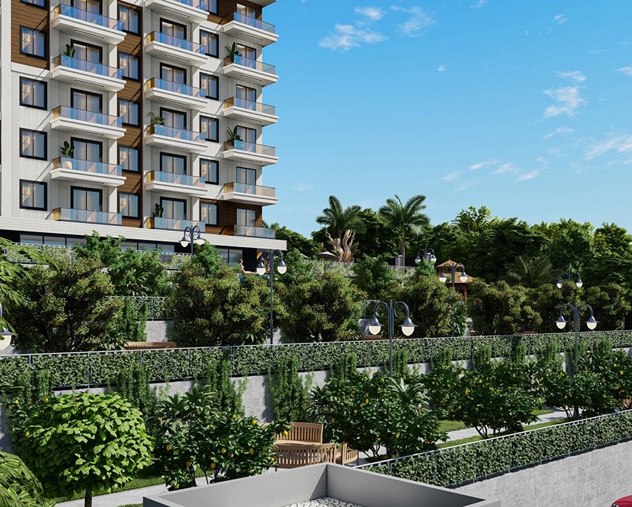 Luxury 1+1 Apartment with Mountain View in Payallar