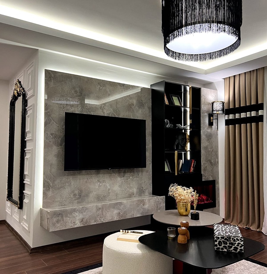 Spacious 2+1 Apartment in Alanya City Center with Mountain View