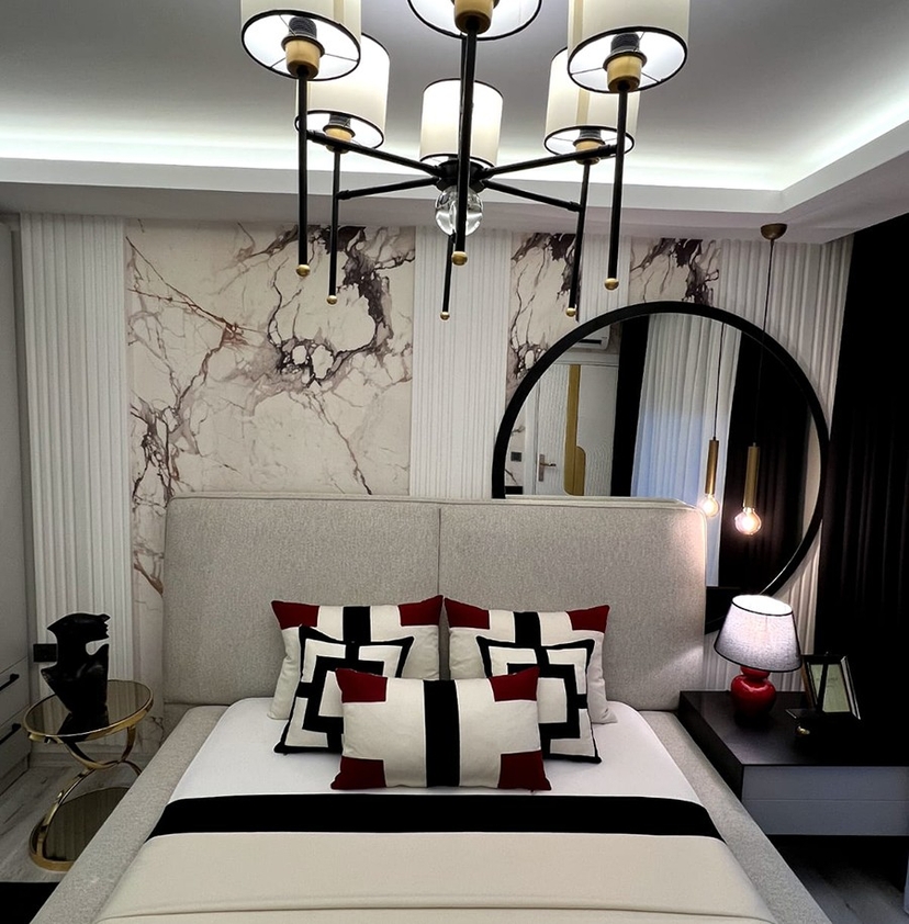 Spacious 2+1 Apartment in Alanya City Center with Mountain View