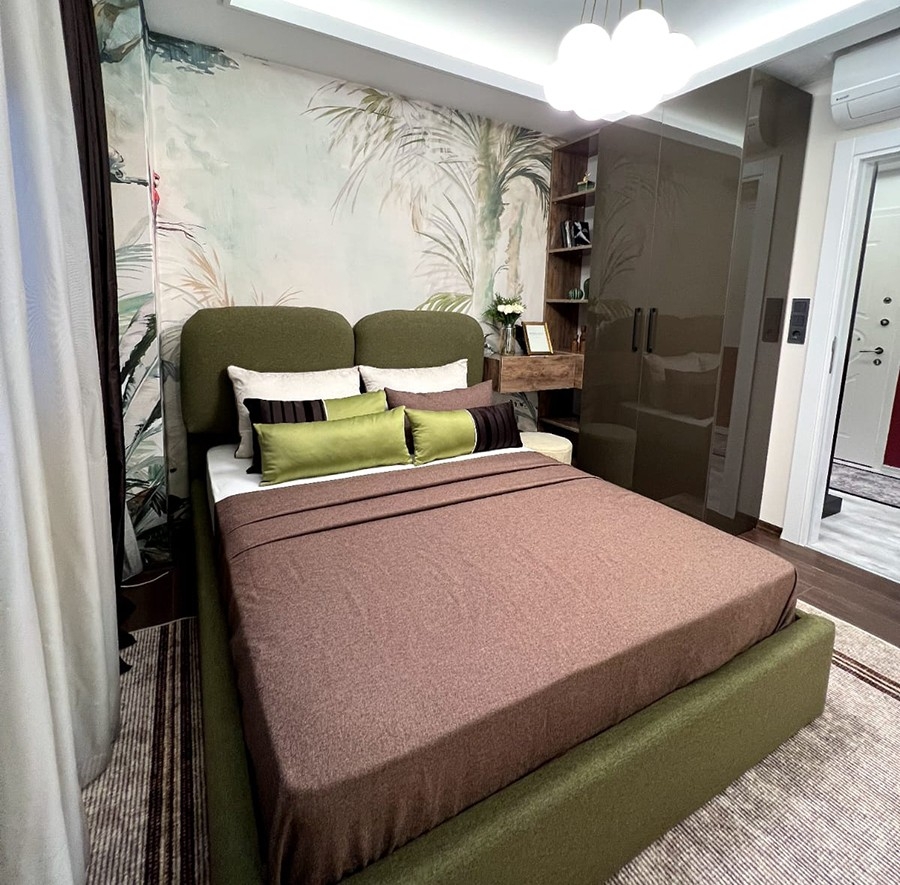 Spacious 2+1 Apartment in Alanya City Center with Mountain View
