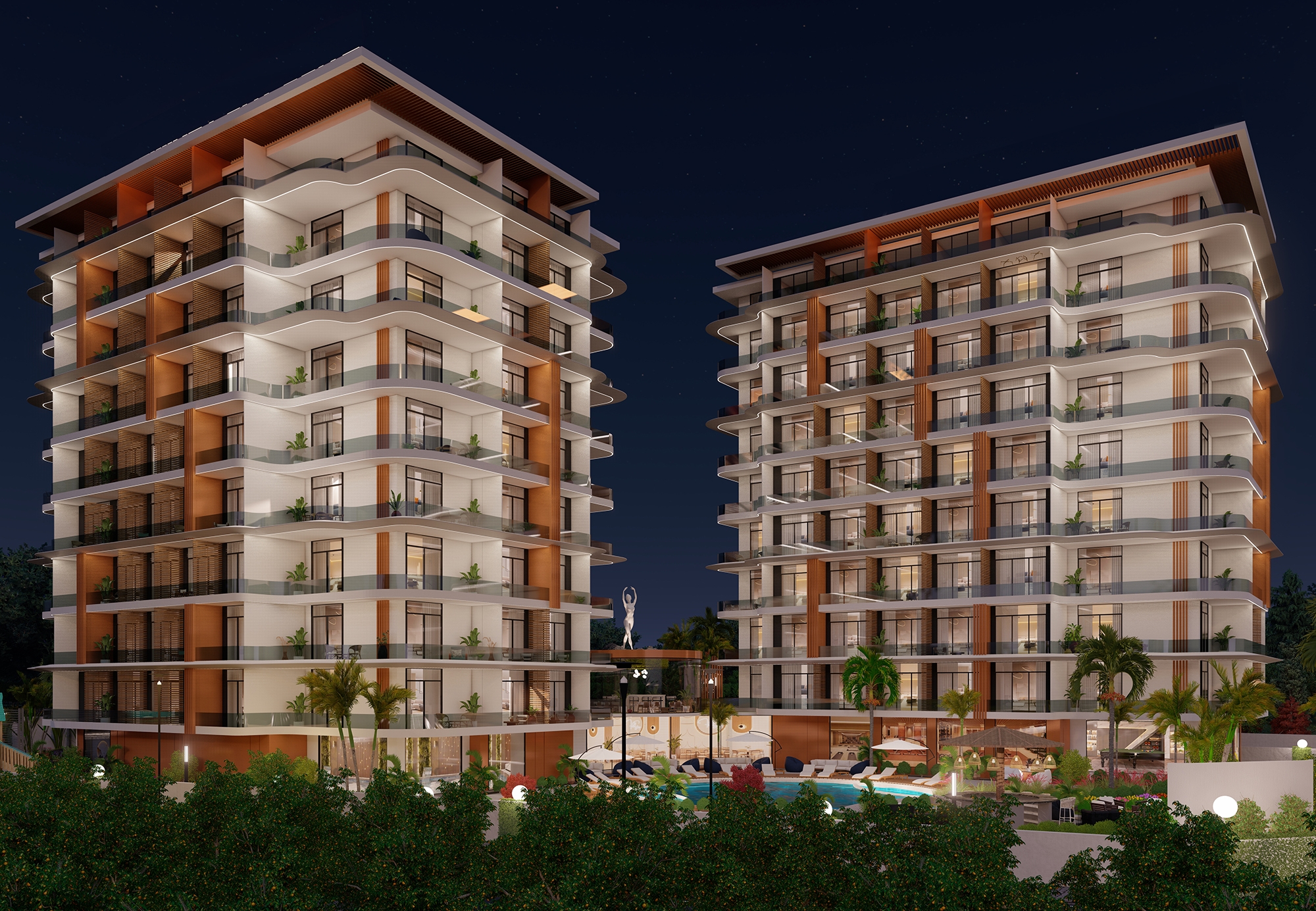 Luxury 1+0 Apartment with Castle and Mountain Views in Payallar, Alanya