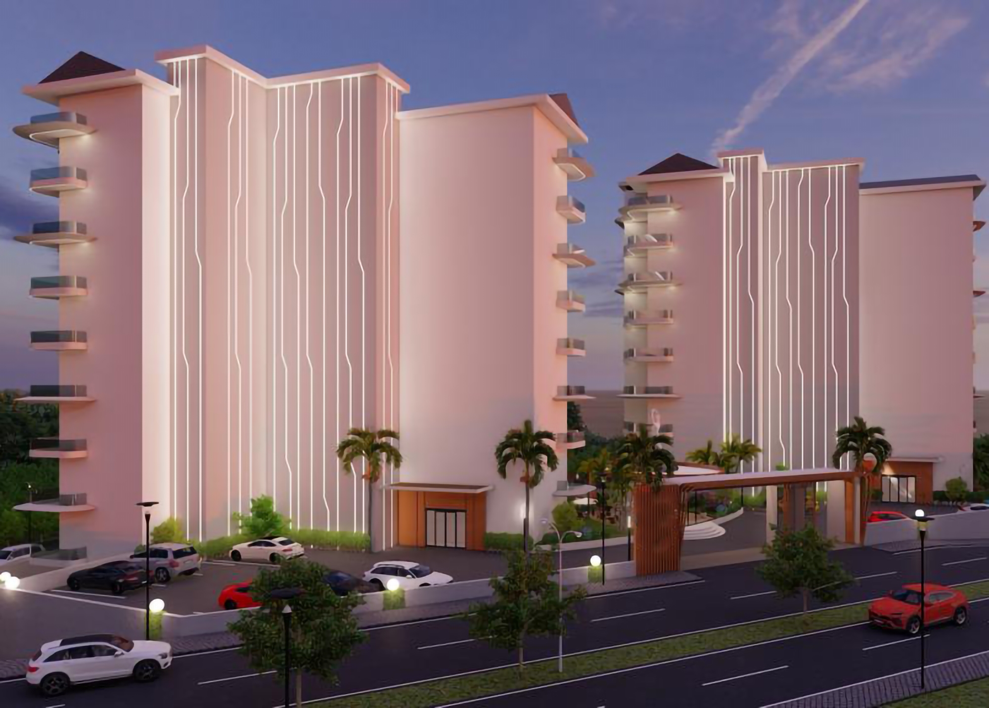 Luxury 1+0 Apartment with Castle and Mountain Views in Payallar, Alanya