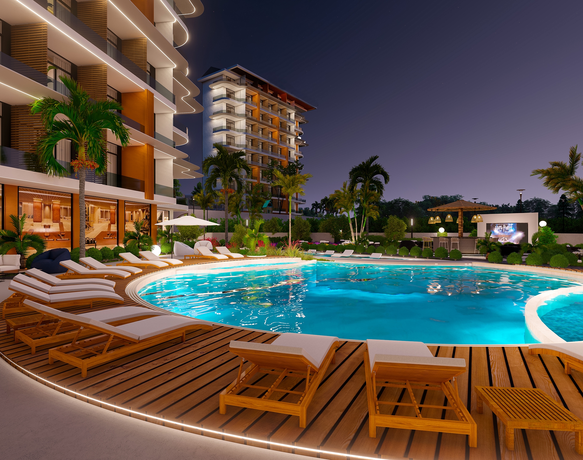 Luxury 1+0 Apartment with Castle and Mountain Views in Payallar, Alanya