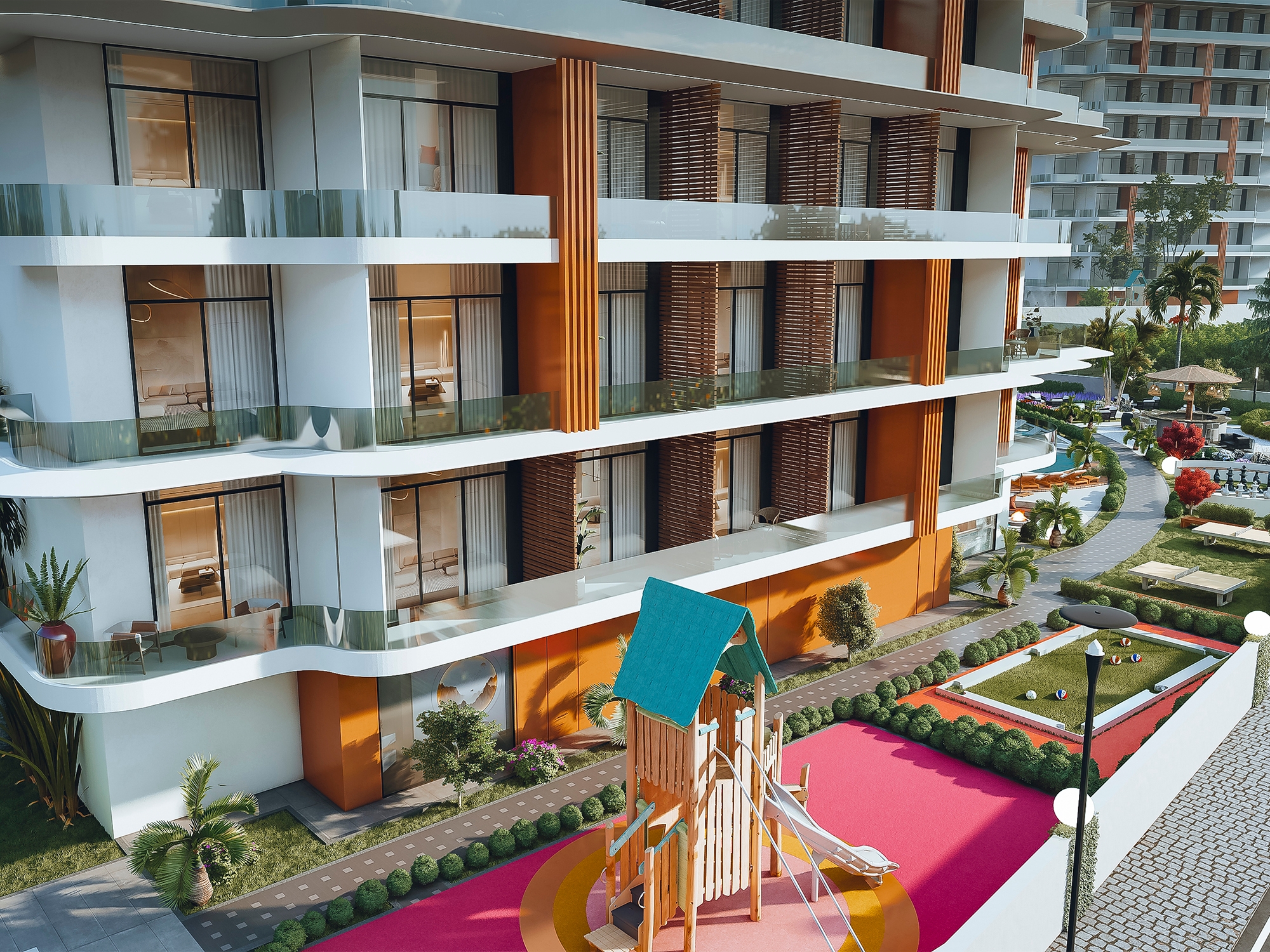 Luxury 1+0 Apartment with Castle and Mountain Views in Payallar, Alanya