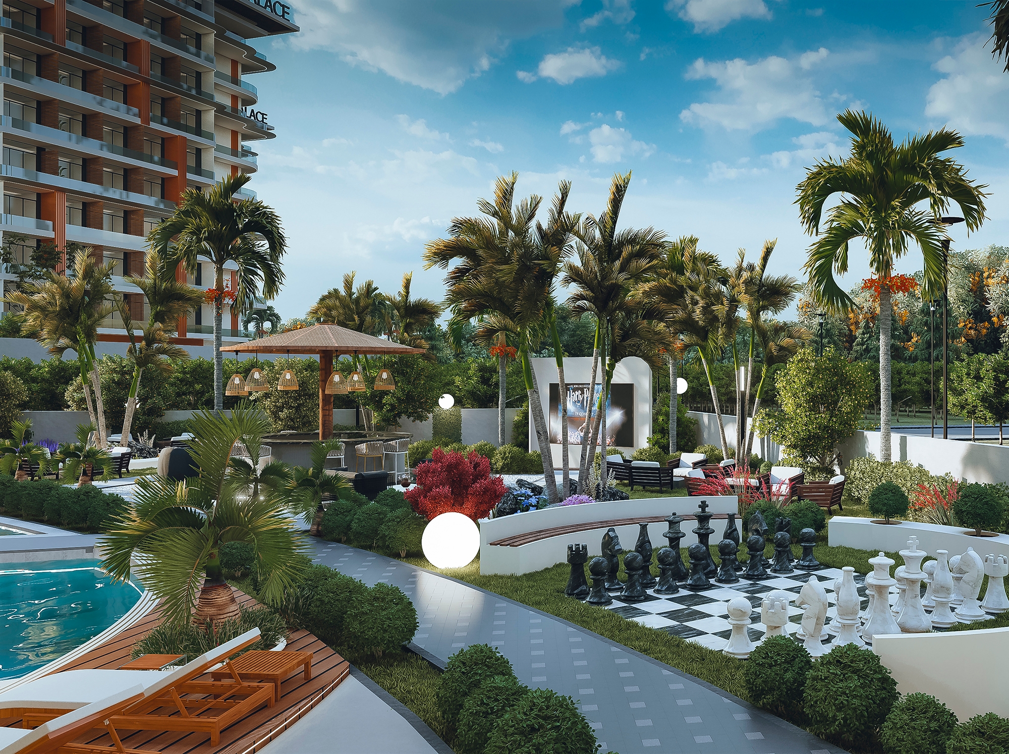 Luxury 1+0 Apartment with Castle and Mountain Views in Payallar, Alanya