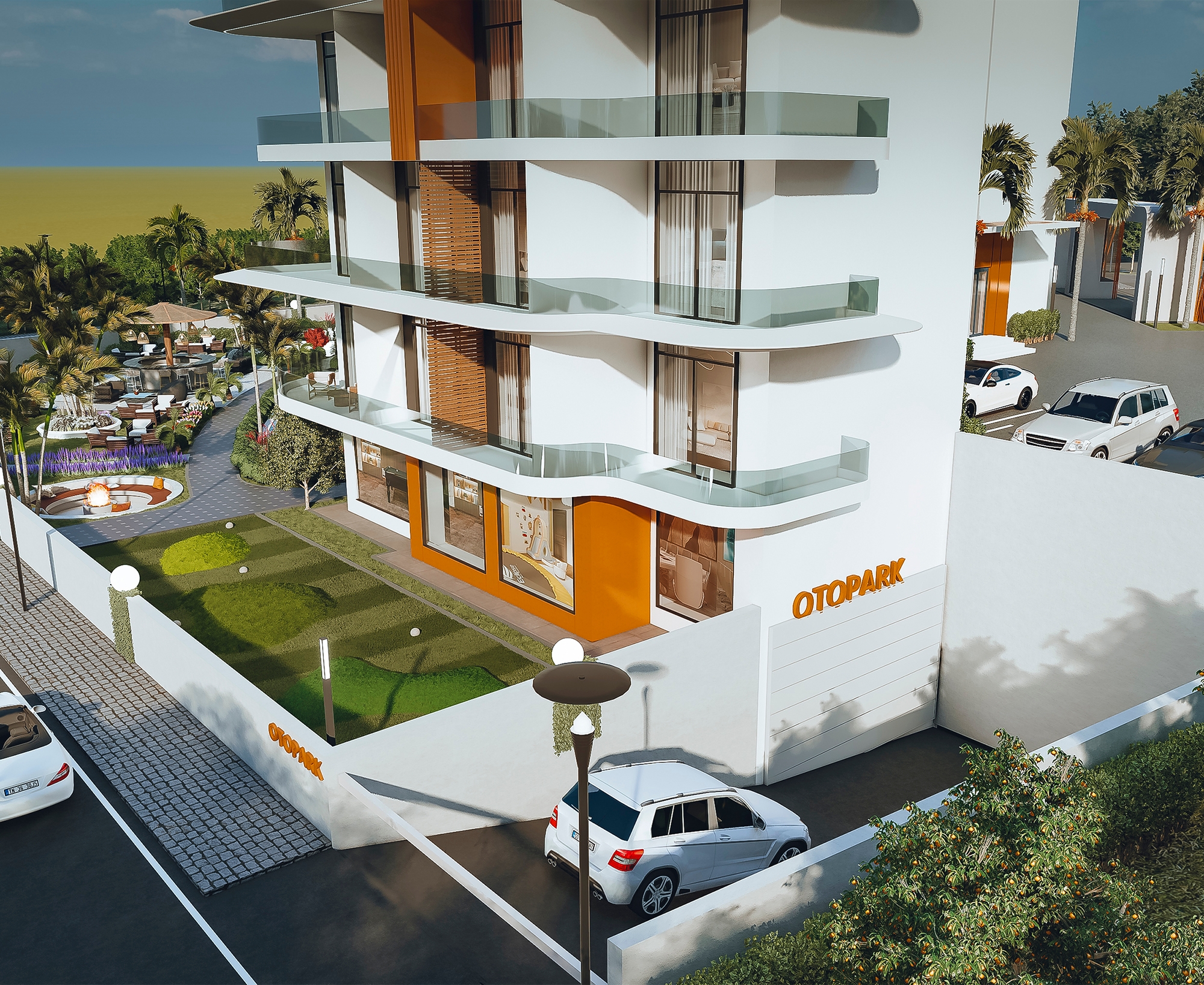 Luxury 1+0 Apartment with Castle and Mountain Views in Payallar, Alanya