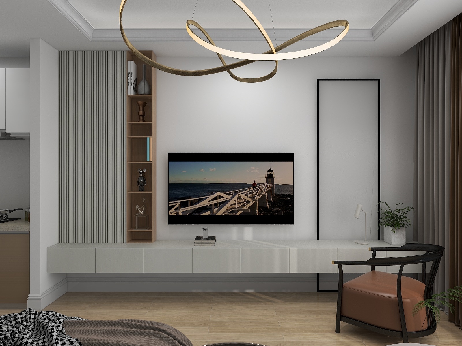 Luxury 1+0 Apartment with Castle and Mountain Views in Payallar, Alanya
