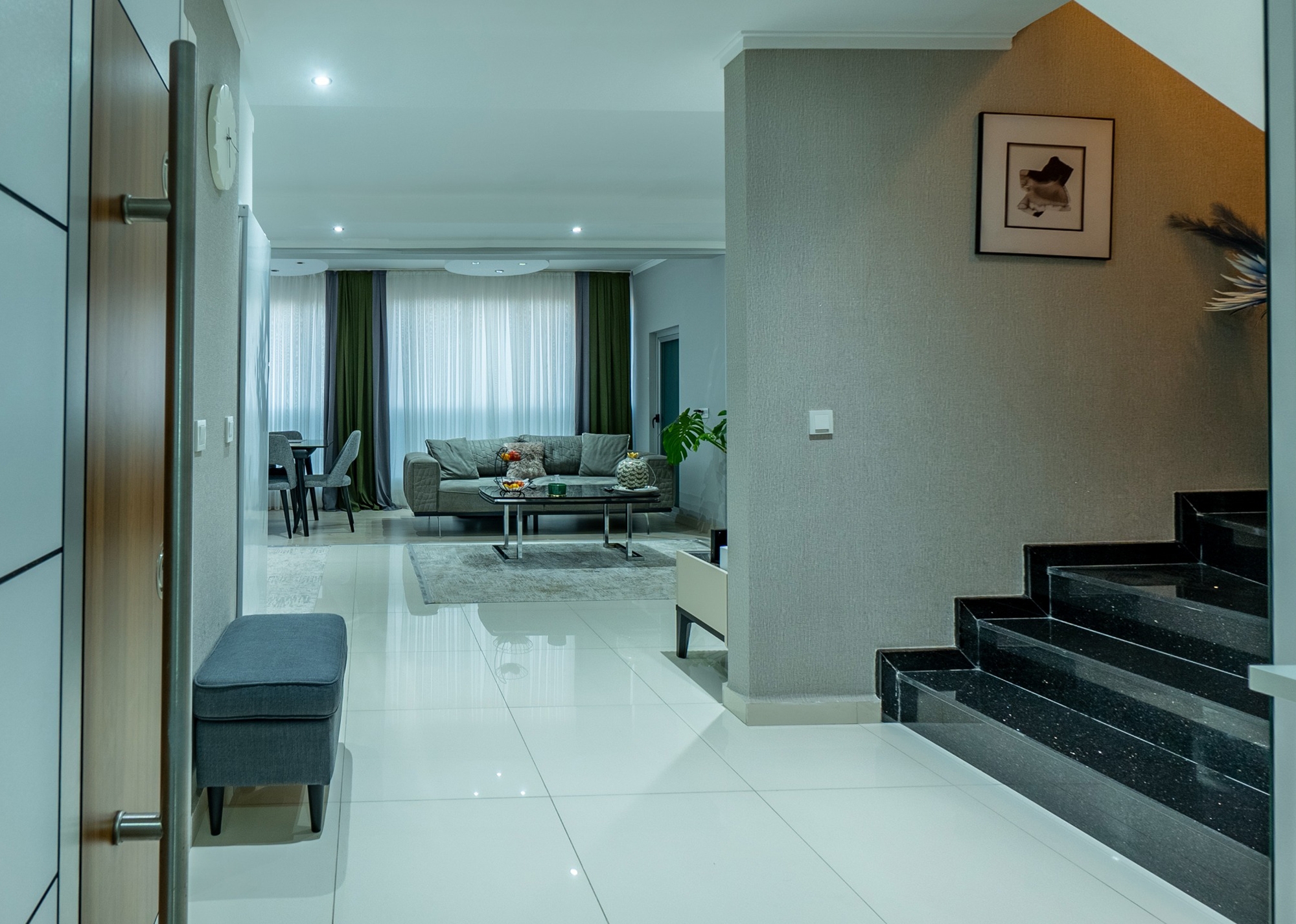 Luxuriöses 2+1 Penthouse mit Bergblick im Zentrum von Alanya