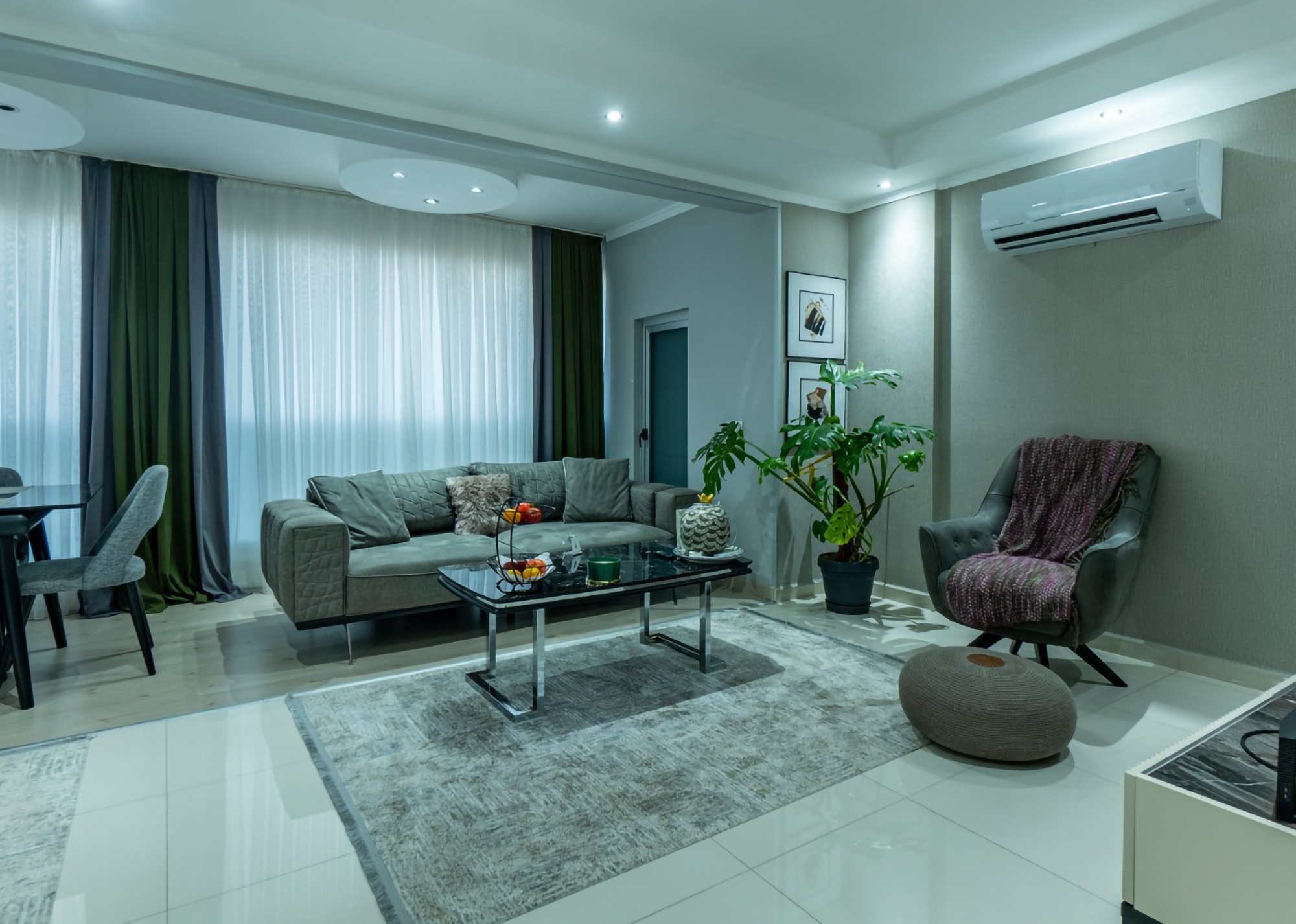 Luxuriöses 2+1 Penthouse mit Bergblick im Zentrum von Alanya