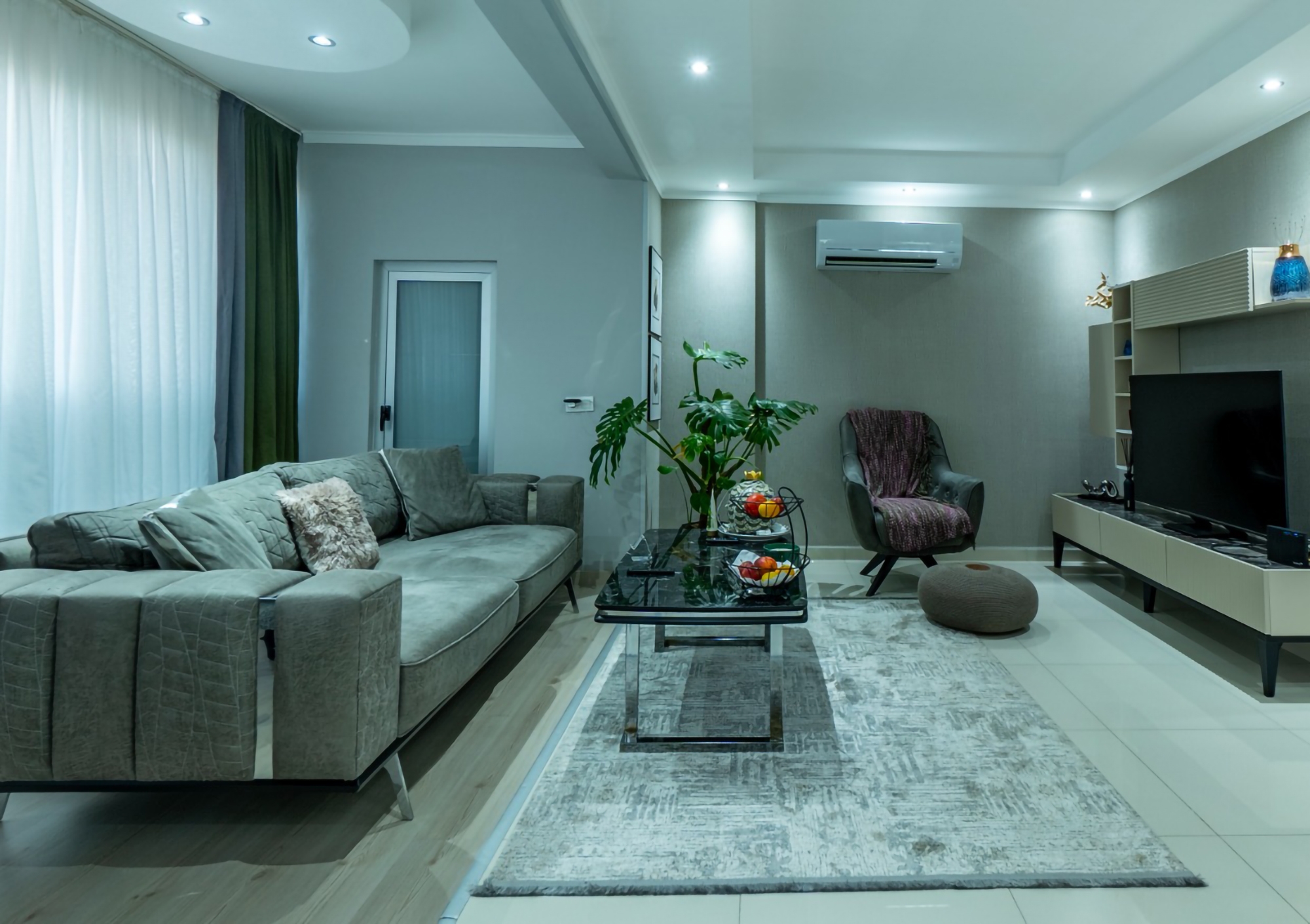 Luxuriöses 2+1 Penthouse mit Bergblick im Zentrum von Alanya