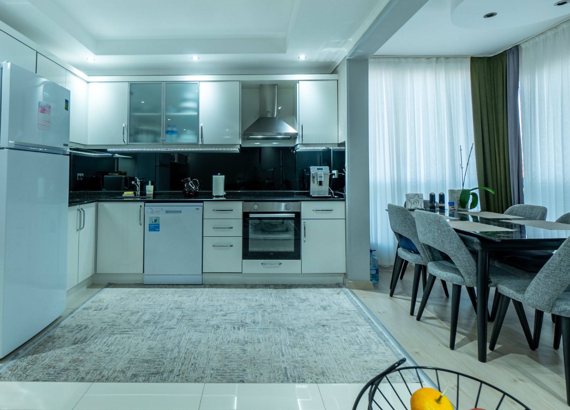 Luxuriöses 2+1 Penthouse mit Bergblick im Zentrum von Alanya