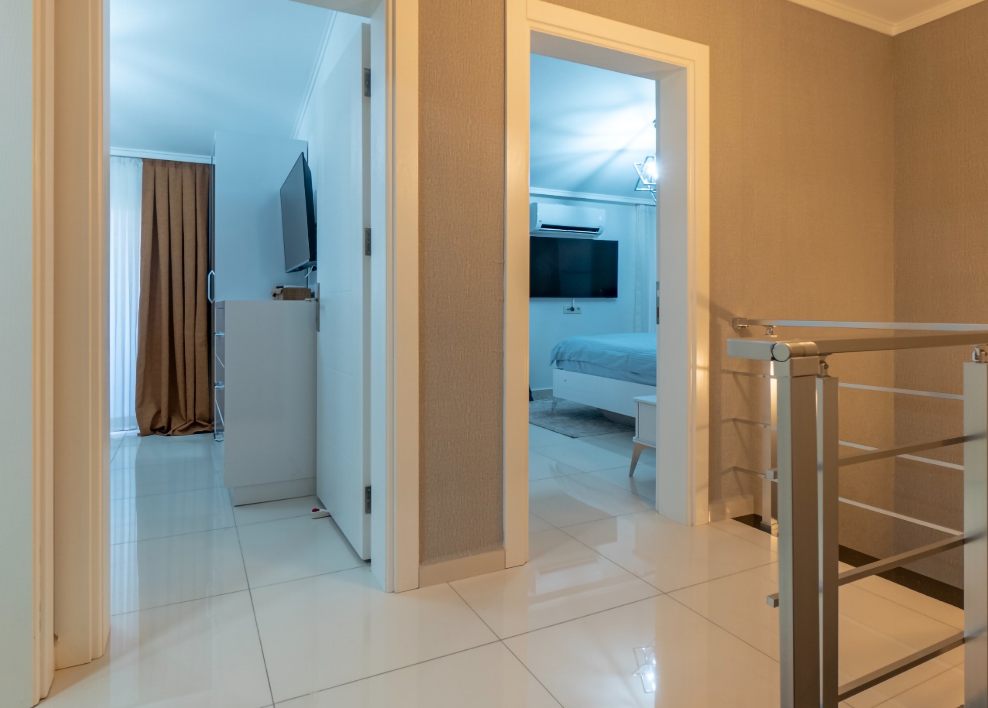 Luxuriöses 2+1 Penthouse mit Bergblick im Zentrum von Alanya