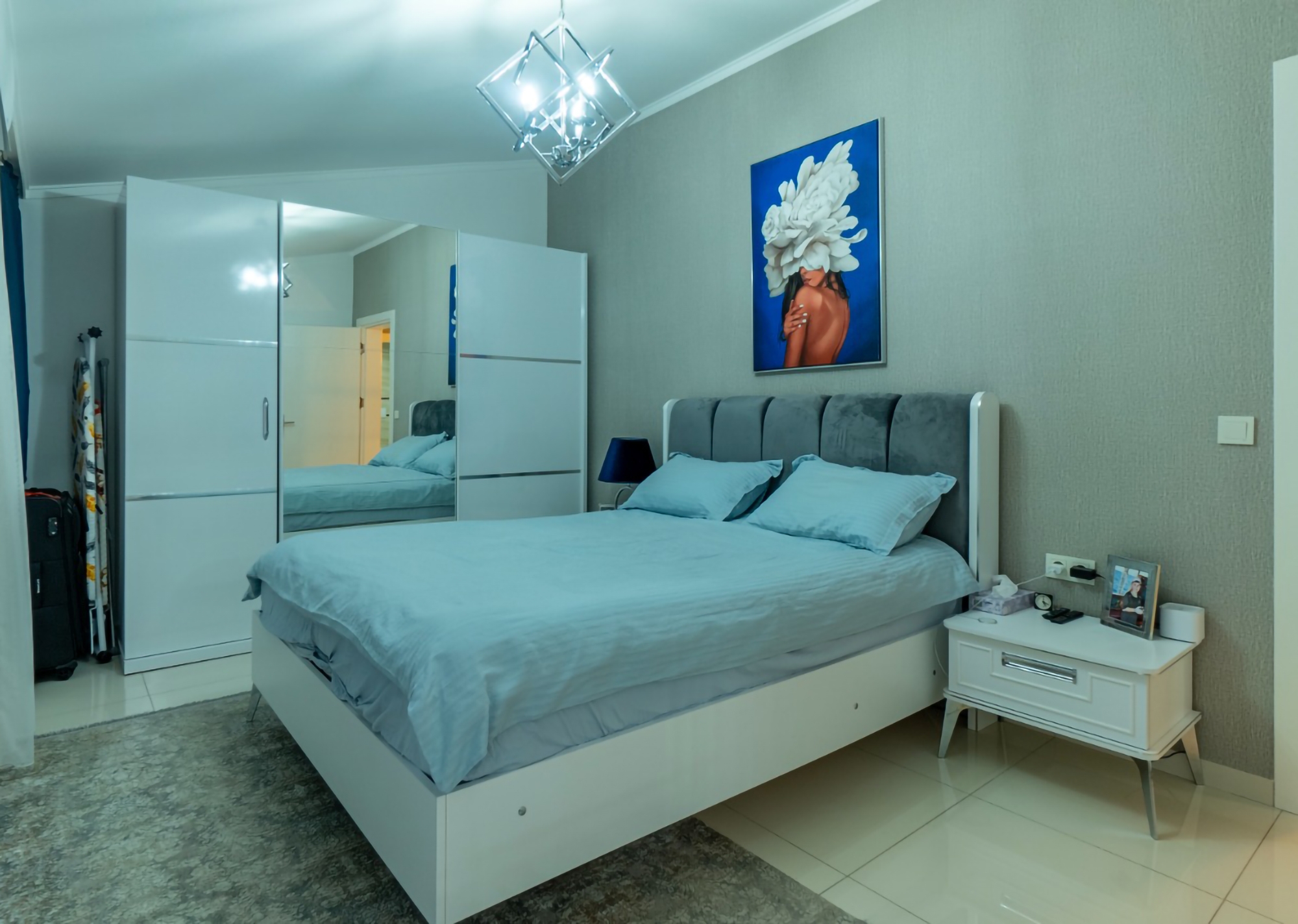 Luxuriöses 2+1 Penthouse mit Bergblick im Zentrum von Alanya