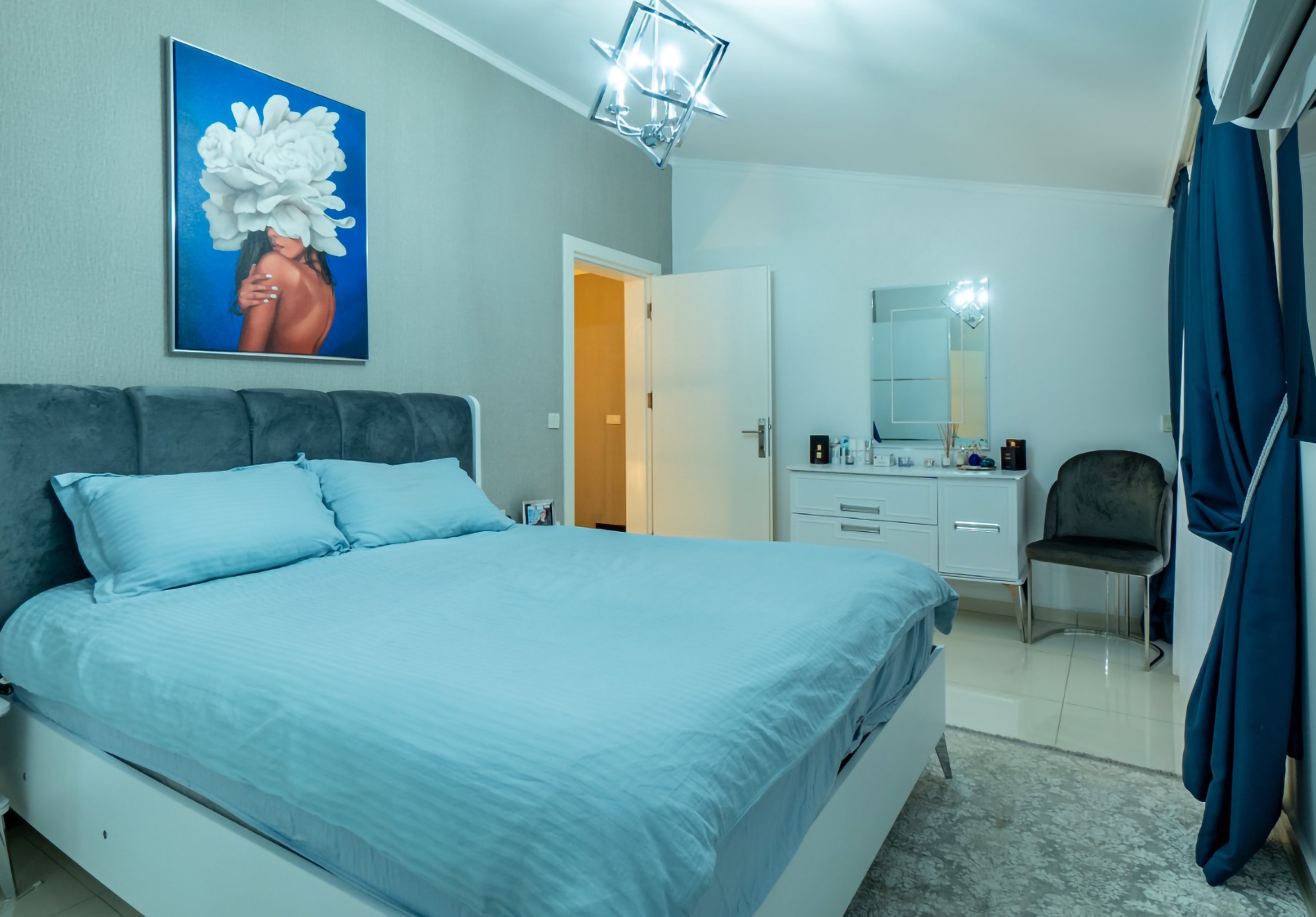 Luxuriöses 2+1 Penthouse mit Bergblick im Zentrum von Alanya