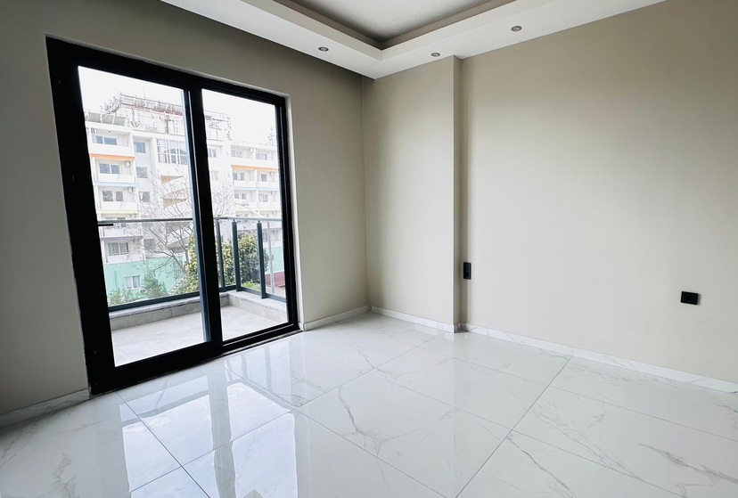 Luxuriöses 1+1 Apartment mit Meerblick und Bergblick, Alanya - Kargicak