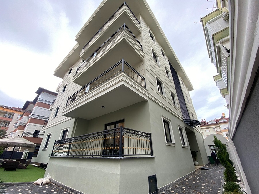 Bjergudsigt 1+1 Lejlighed i Alanya Centrum