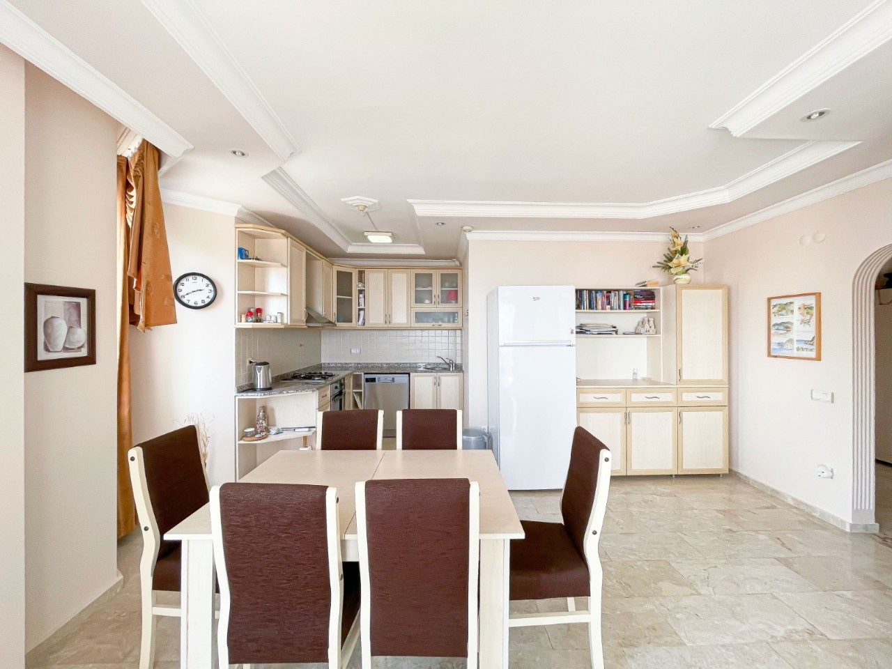 Stunning 2+1 Apartment with Sea and Castle Views, Alanya Tosmur