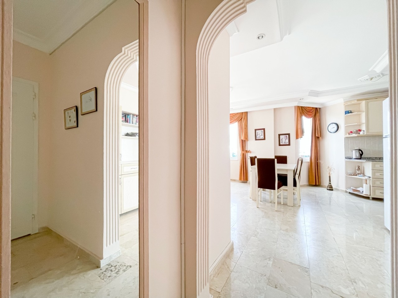 Stunning 2+1 Apartment with Sea and Castle Views, Alanya Tosmur