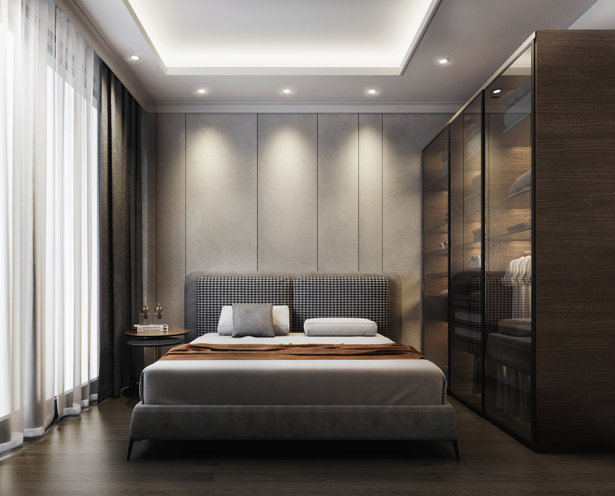 Luxuriöses 1+1 Apartment mit Bergblick, Alanya - Demirtas