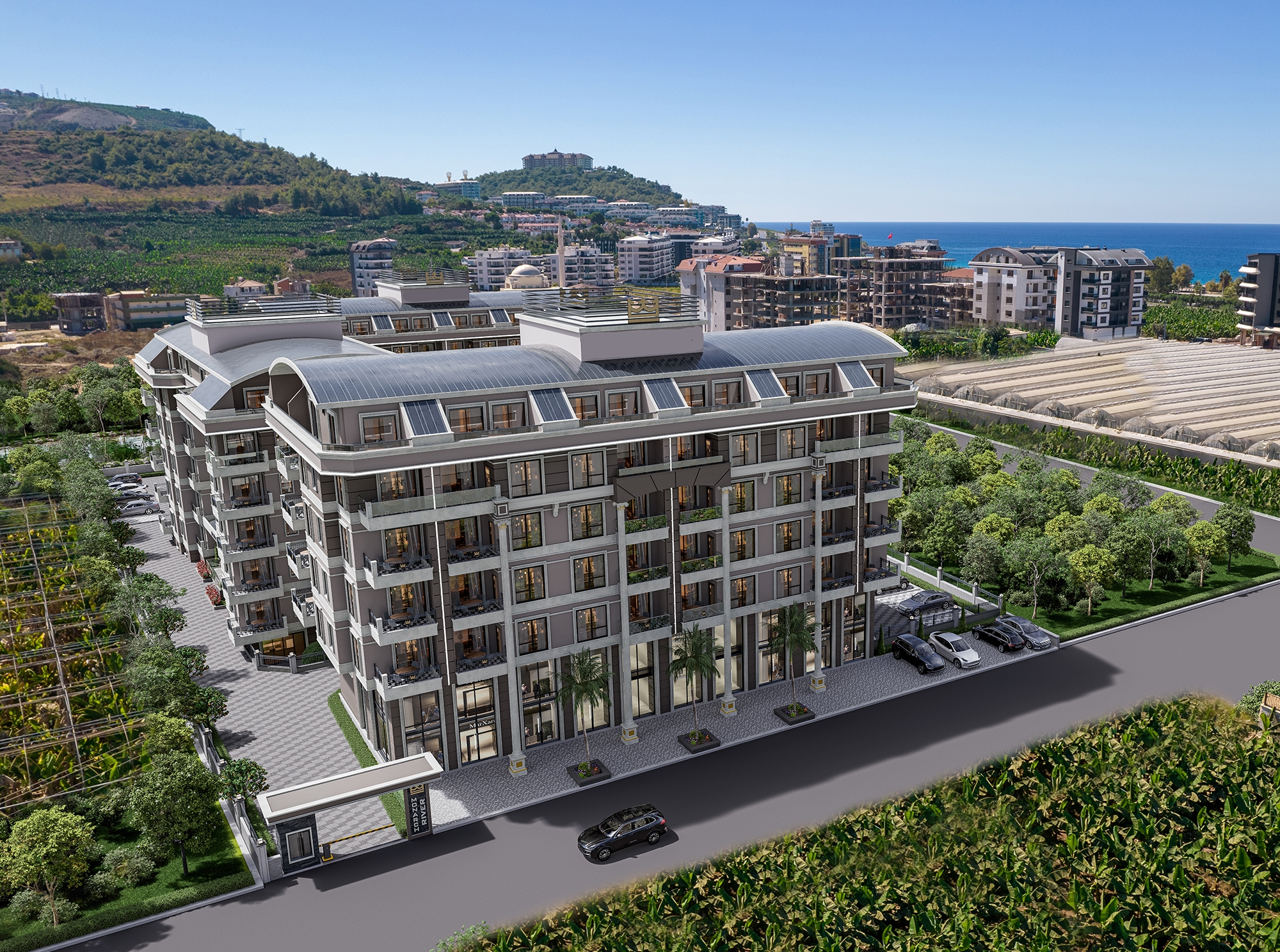 Luxury 1+1 Apartment with Sea and Mountain Views in Kargicak