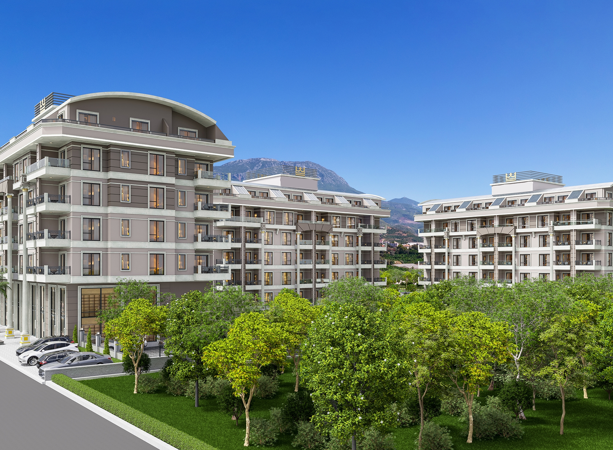 Luxury 1+1 Apartment with Sea and Mountain Views in Kargicak