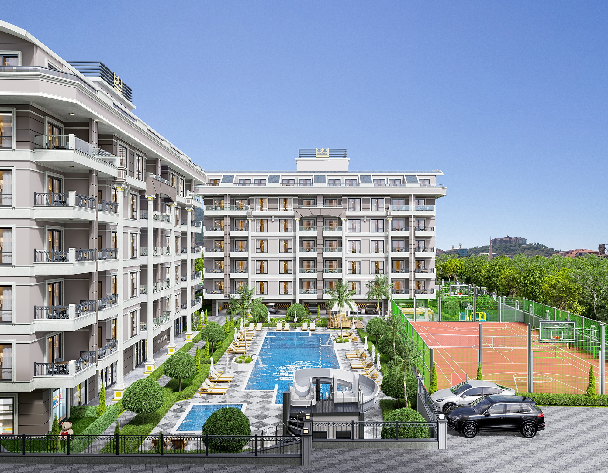 Luxury 1+1 Apartment with Sea and Mountain Views in Kargicak