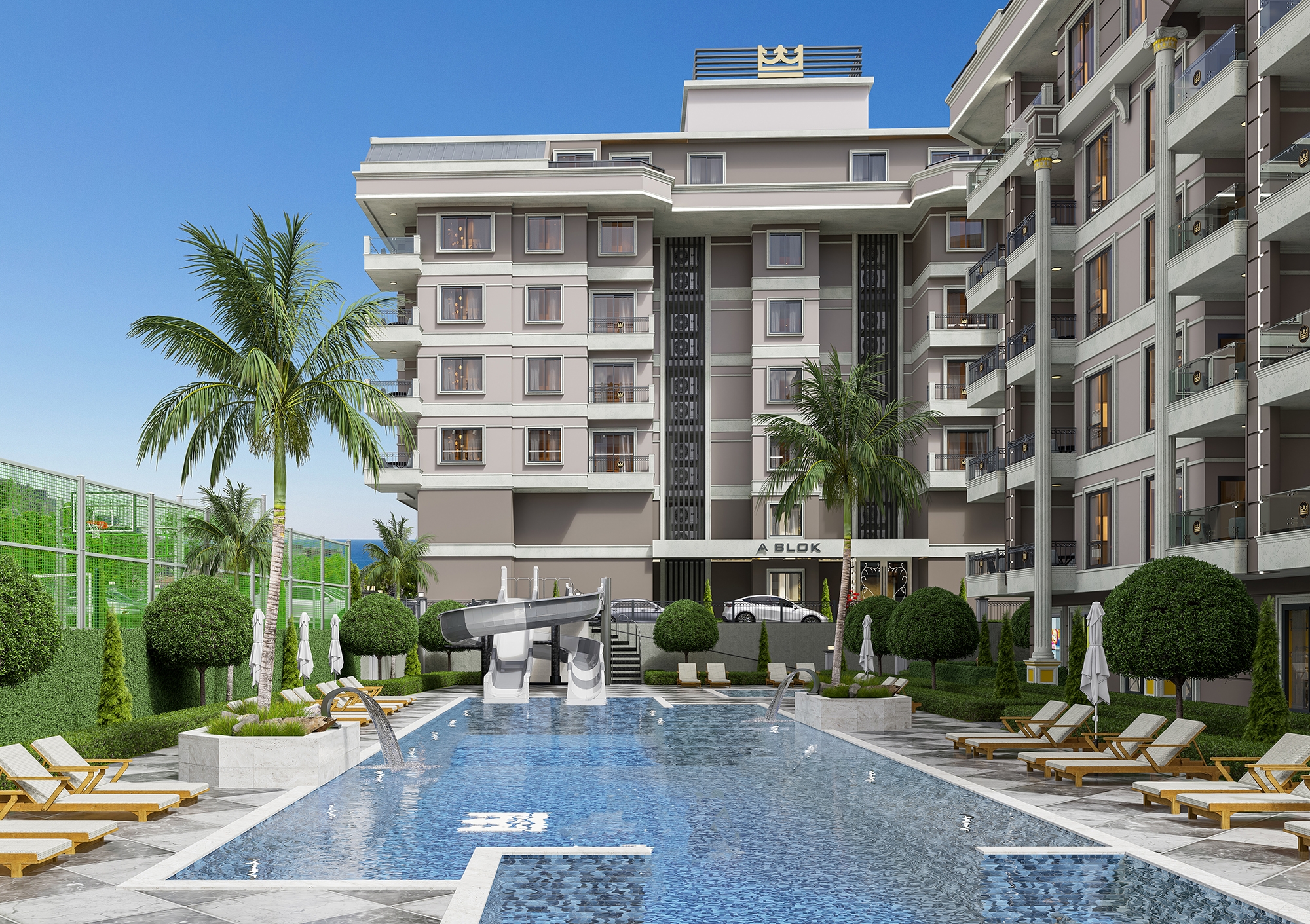 Luxury 1+1 Apartment with Sea and Mountain Views in Kargicak