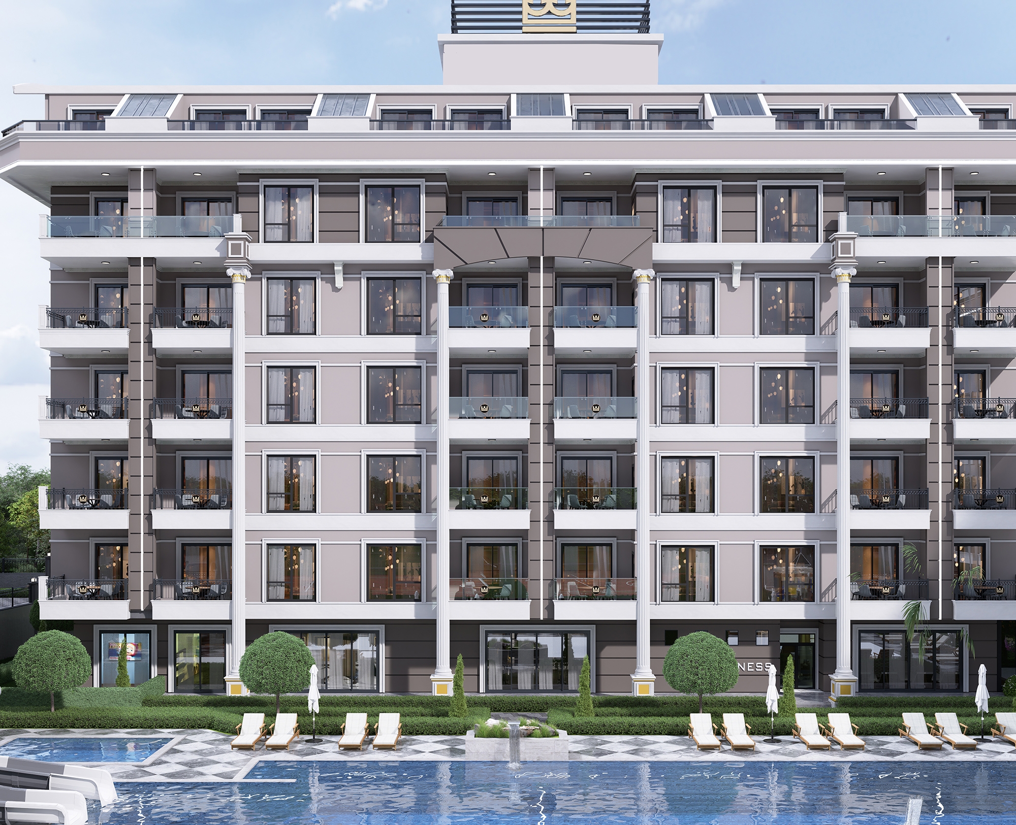 Luxury 1+1 Apartment with Sea and Mountain Views in Kargicak