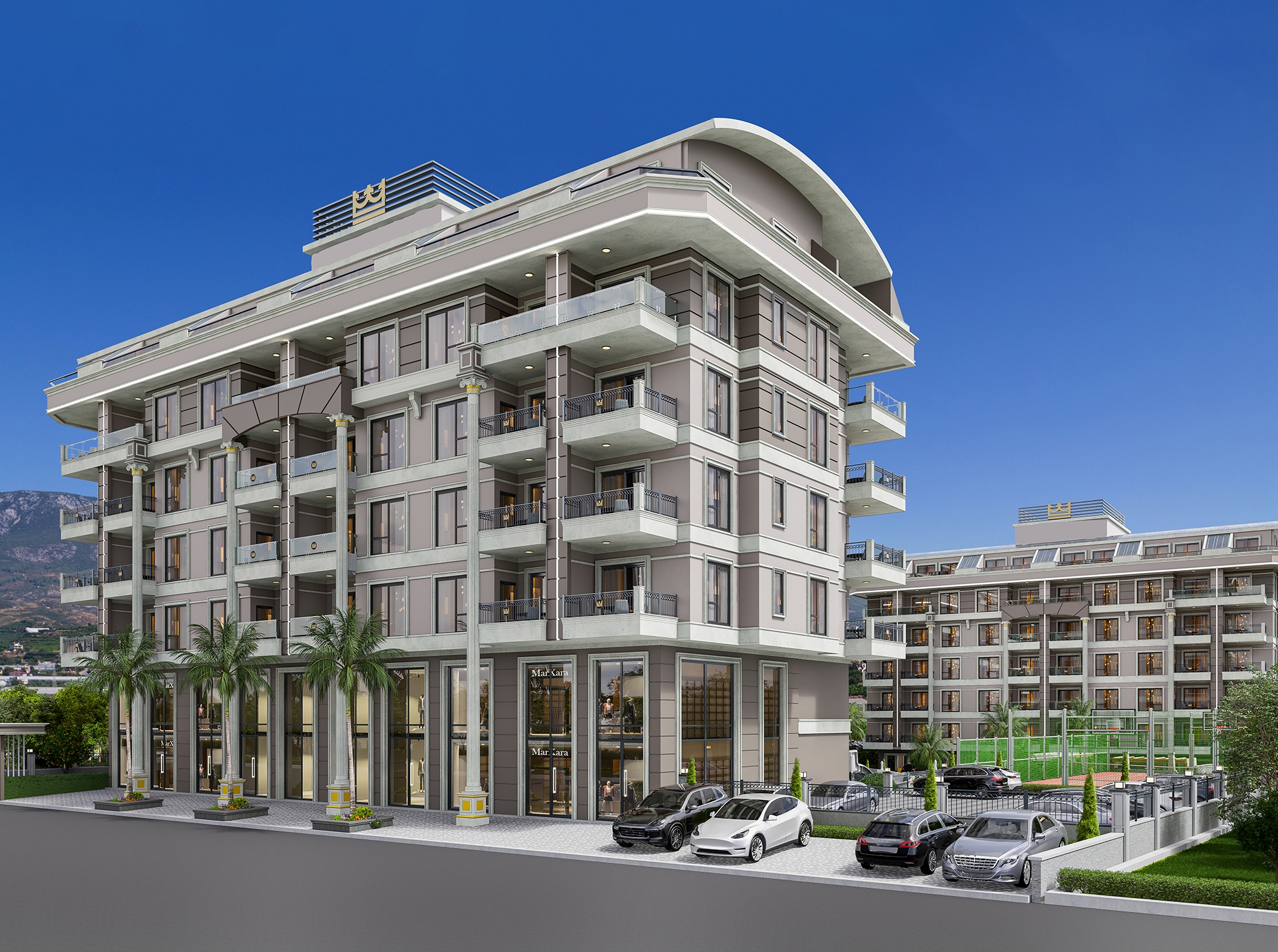 Luxury 1+1 Apartment with Sea and Mountain Views in Kargicak