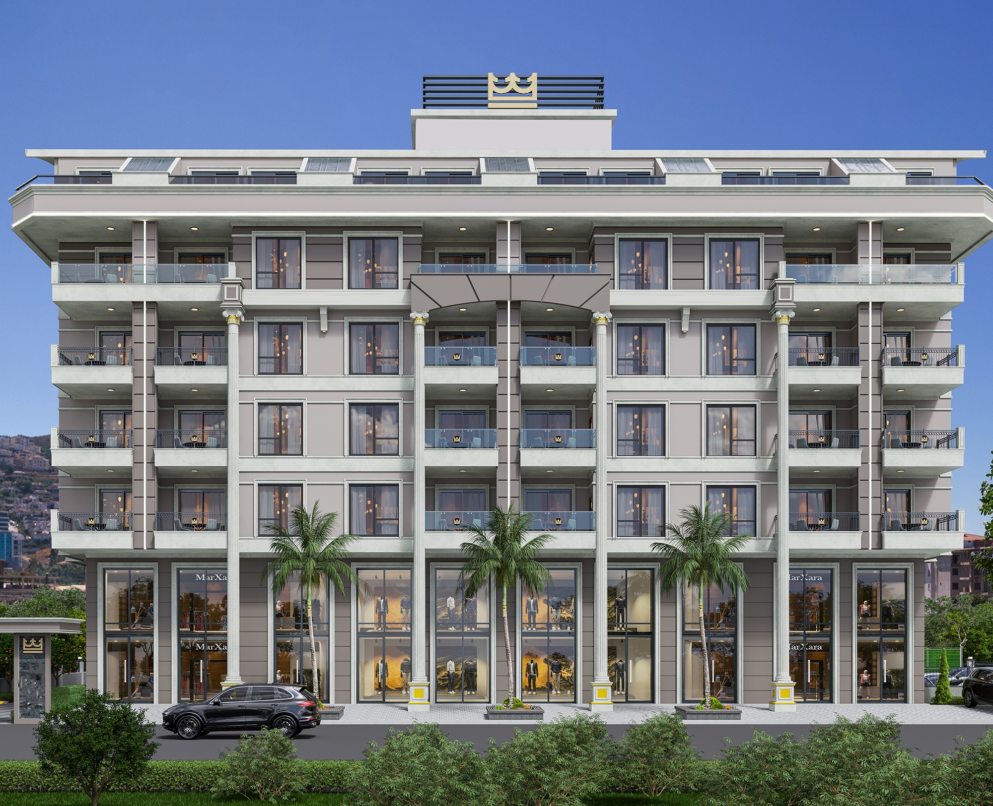 Luxury 1+1 Apartment with Sea and Mountain Views in Kargicak