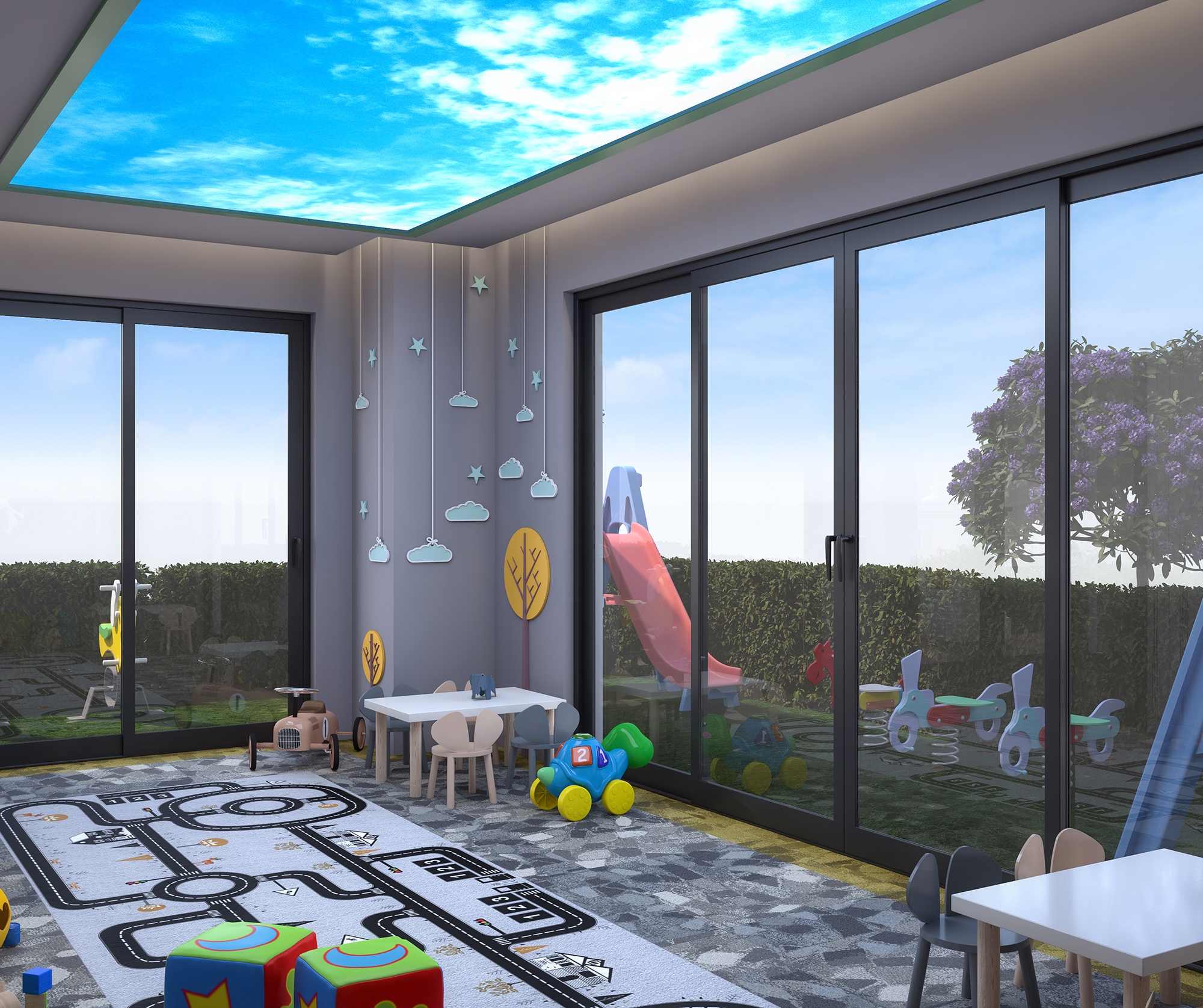Luxury 1+1 Apartment with Sea and Mountain Views in Kargicak