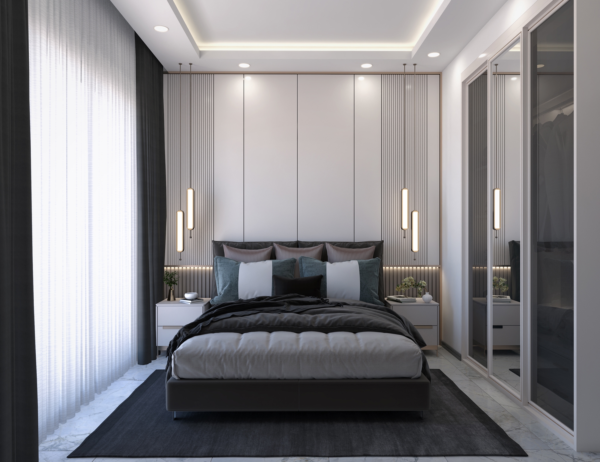 Luxury 1+1 Apartment with Sea and Mountain Views in Kargicak