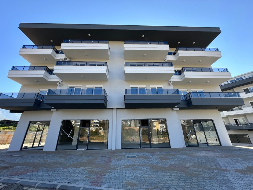 Luxuriöses 1+1 Apartment mit Bergblick in Alanya - Oba