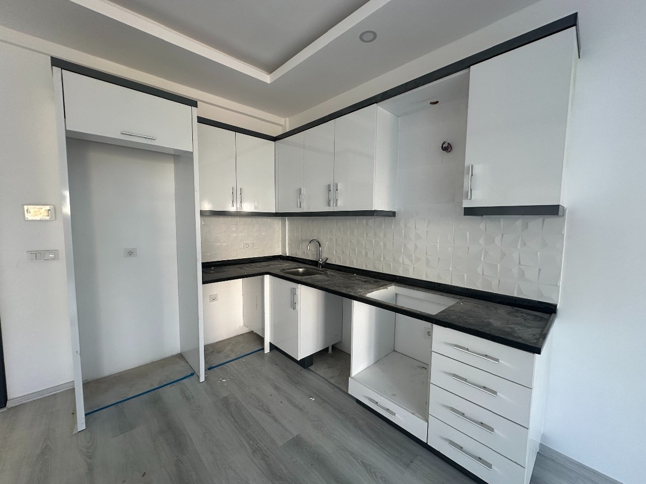 Luxuriöses 1+1 Apartment mit Bergblick in Alanya - Oba