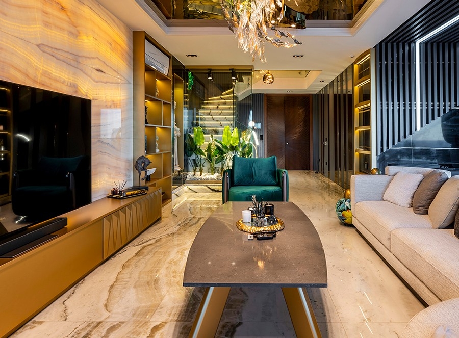 Luxury 3+1 Villa with Sea and Castle Views, Alanya - Bektas