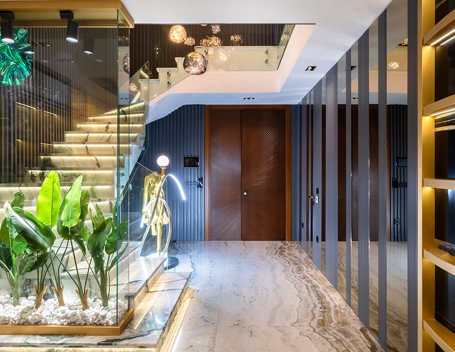 Luxury 3+1 Villa with Sea and Castle Views, Alanya - Bektas