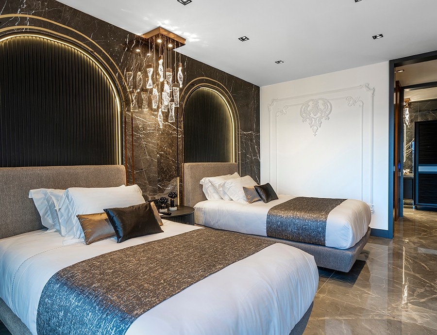 Luxury 3+1 Villa with Sea and Castle Views, Alanya - Bektas