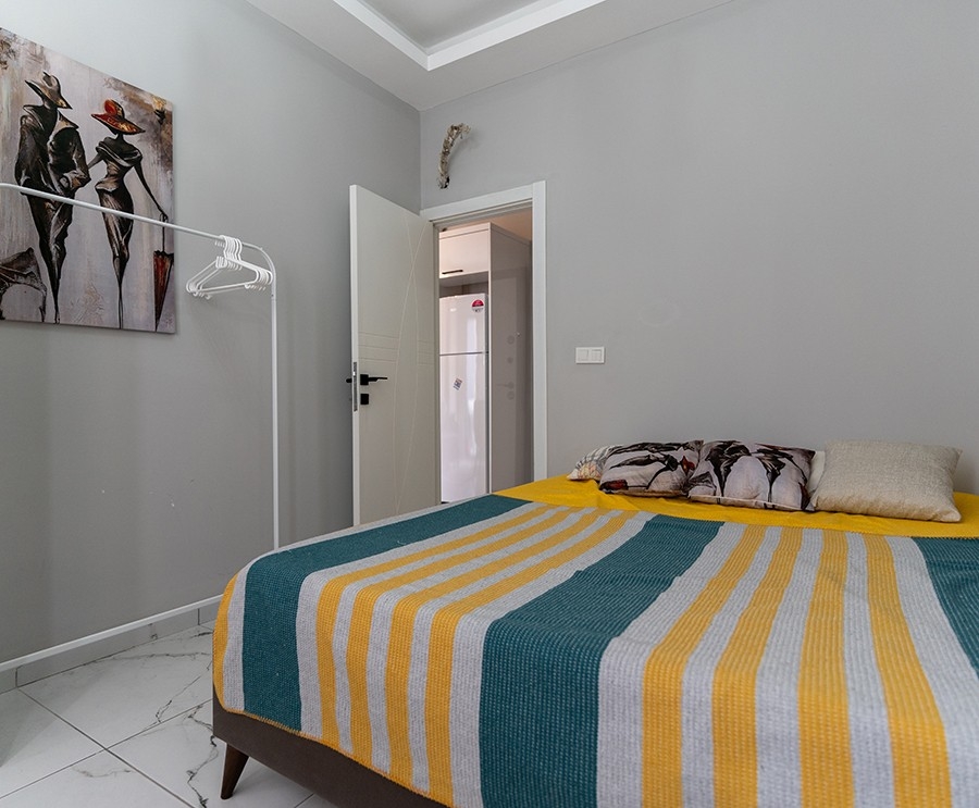 Ylellinen 1+1 huoneisto vuorinäköalalla, Alanya - Oba