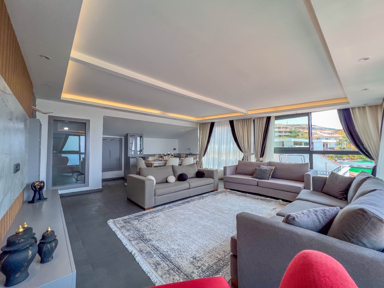 Luxurious Mountain View Villa in Kargicak, Alanya