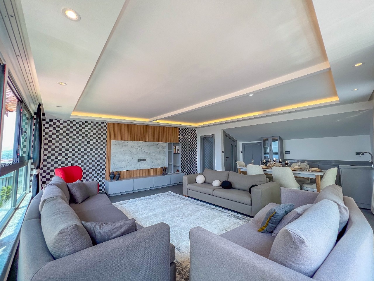 Luxurious Mountain View Villa in Kargicak, Alanya
