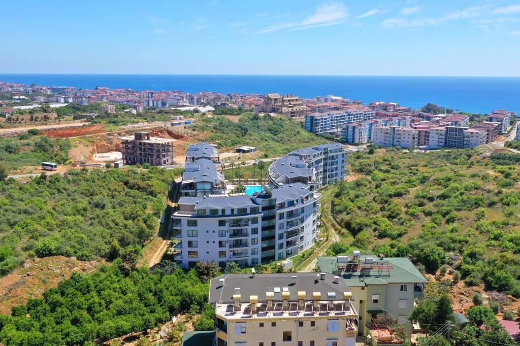 Luxury 1+1 Apartment with Mountain Views, Alanya - Kestel