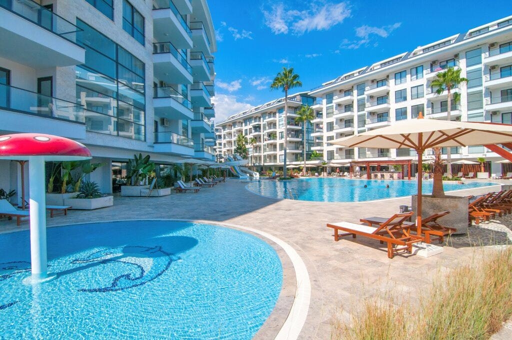 Luxury 1+1 Apartment with Mountain Views, Alanya - Kestel