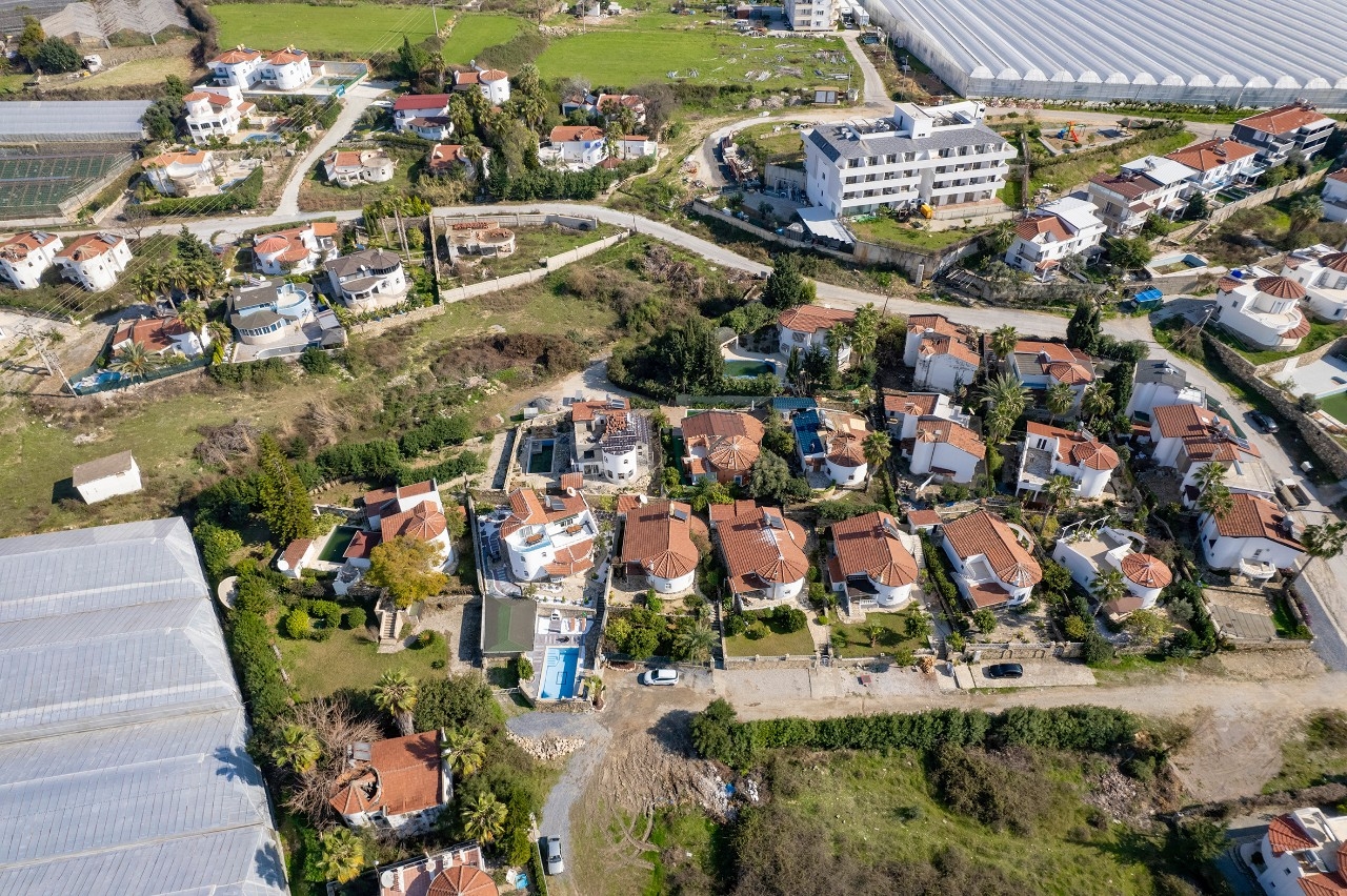 Luksuriøs 5+1 Bjergudsigt Villa i Turkler, Alanya
