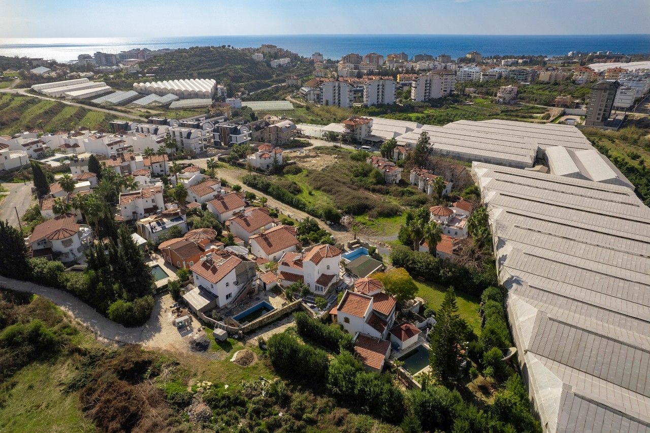 Luksuriøs 5+1 Bjergudsigt Villa i Turkler, Alanya