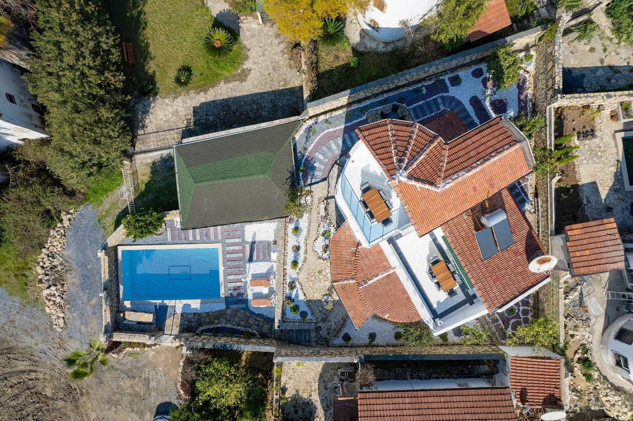 Luksuriøs 5+1 Bjergudsigt Villa i Turkler, Alanya